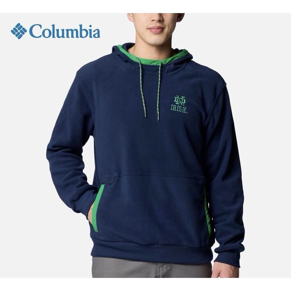 Columbia Notre Dame Fighting Irish Flanker Fleece Hoodie